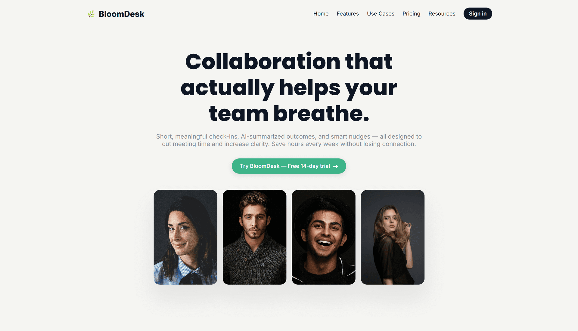 Rebrandify Final Result for BloomDesk